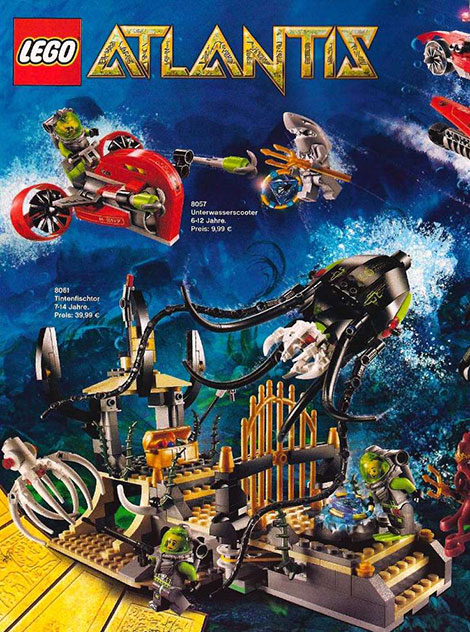 دانلود انیمیشن لگو آتلانتیس Lego Atlantis 2010