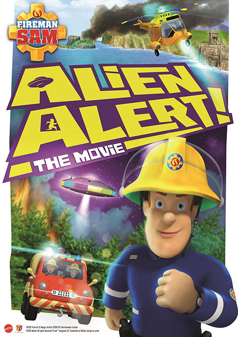 دانلود دوبله فارسی انیمیشن سام آتشنشان: هشدار بیگانه Fireman Sam: Alien Alert! 2016