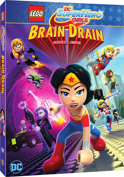 دانلود انیمیشن Lego DC Super Hero Girls: Brain Drain 2017