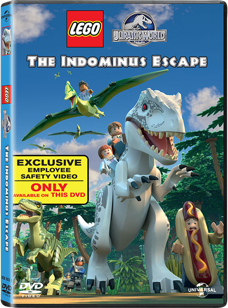 دانلود انیمیشن LEGO Jurassic World The Indominus Escape 2016