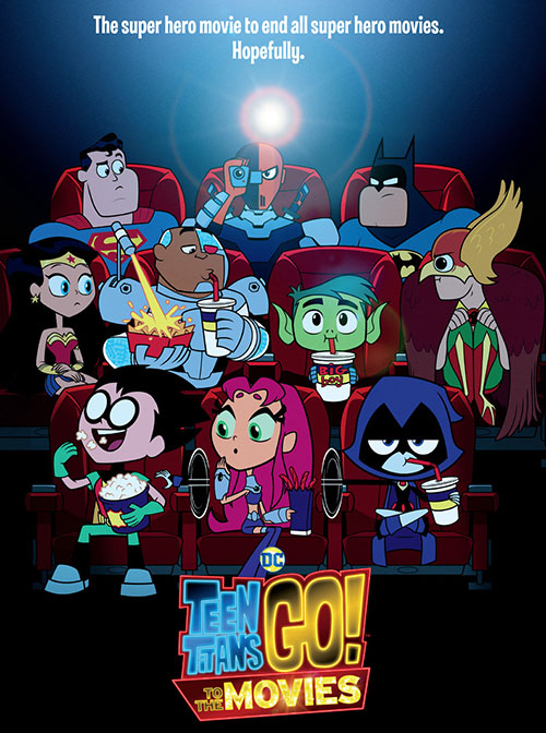 دانلود دوبله فارسی انیمیشن تایتان‌های نوجوان: پیش به سوی سینما Teen Titans Go! To the Movies 2018