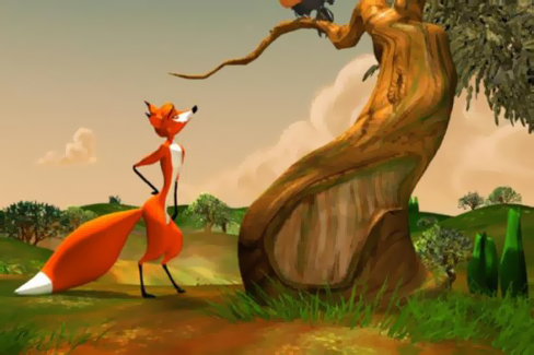 کلاغ و روباه نسخه جدید داستان معروف کلاغ و روباه!