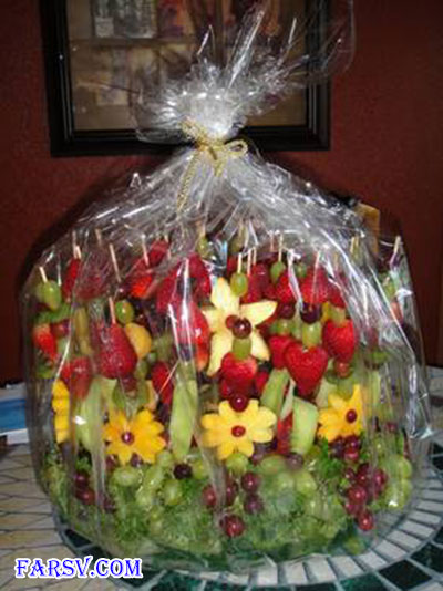 تزئین هندوانه شب یلدا