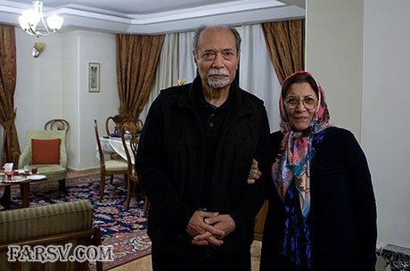 علی نصیریان و همسرش