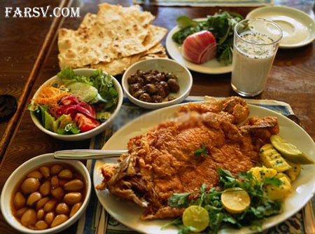 چهل حدیث درباره آداب غذا خوردن 