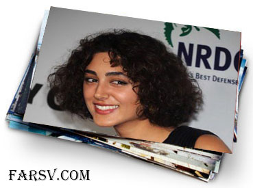 عکس یادگاری گلشيفته با همسر پهلوی