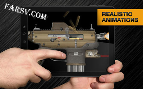 تبدیل گوشی به اسلحه با Weaphones Firearms Simulator