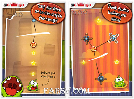 دانلود بازی برش طناب Cut the Rope