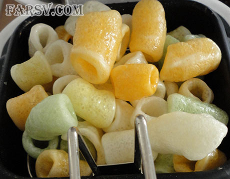 طرز تهیه پفک هندی