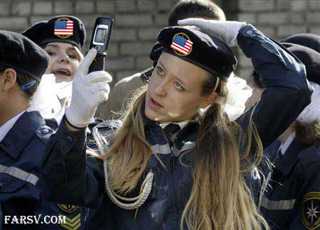  آموزش سربازی به زنان در آمريكا