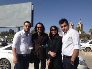 نیلوفر خوش خلق و همسرش امین حیایی