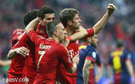 بایرن مونیخ 4 - 0 بارسلونا