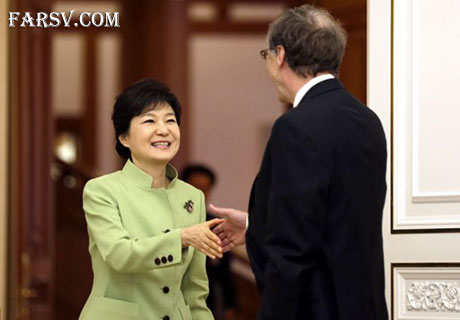 بی احترامی بیل گیتس به رئیس جمهور کره جنوبی