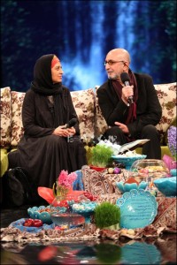 فرهاد آئیش و همسرش مائده طهماسبی