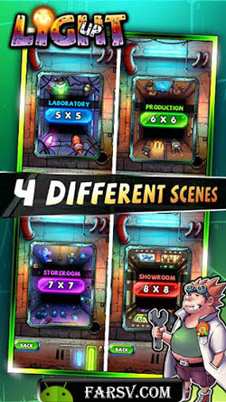 دانلود بازی فکری نور بالا Light Up