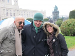 مهسا کرامتی و همسرش راما قوبدل