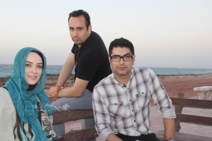 مهدی پاکدل و همسرش بهنوش طباطبایی