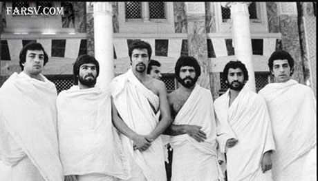  ناصر حجازی در لباس احرام