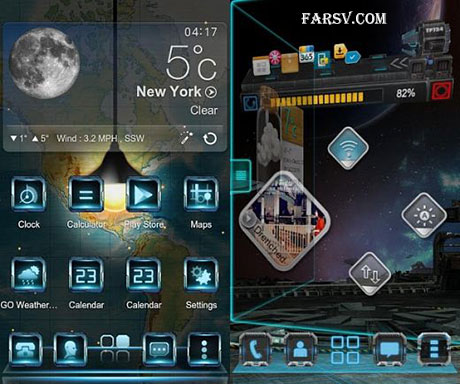 دانلود نسخه جدید لانچر اندروید Next Launcher 3D v1.25.1