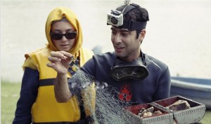 نیما فلاح و همسرش سحر ولدبیگی