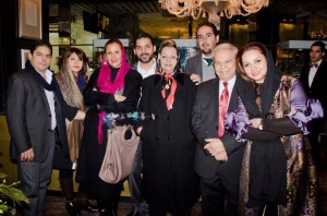 پیمان معادی و همسرش