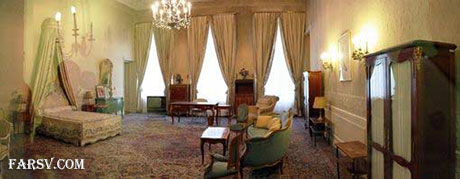 اتاق خواب مجلل فرح دیبا