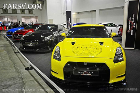 نمایشگاه تیونینگ خودرو در سنگاپور