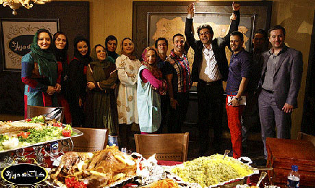 عکس های بازیگران در مهمانی جمعی