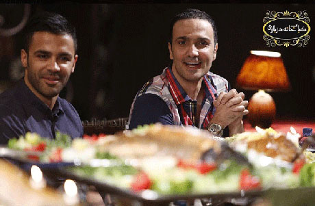 تصاویر جالب از بازیگران در یک مهمانی رنگین! عکس های بازیگران در مهمانی جمعی