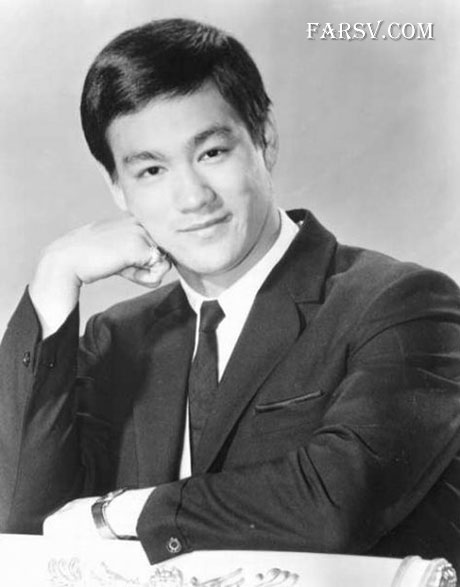 عکس بروسلی و همسرش