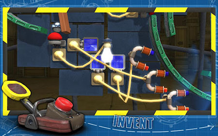 دانلود بازی جالب چرخ دنده های طلایی ماشین های دیوانه وار (اندروید) Crazy Machines GoldenGears HD