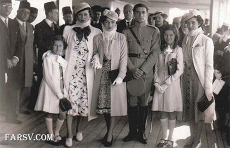 محمدرضا  پهلوی و فوزیه