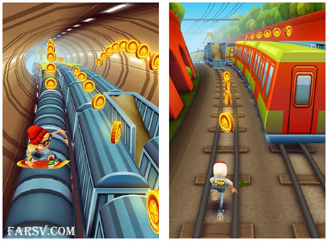 دانلود بازی نقاشی با اسپری روی دیوار Subway Surfers