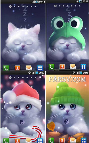 ساخت بانمک ترین و زیباترین گربه در اندروید با Yang The Cat ساخت با نمک ترین و زیبا ترین گربه اندرویدی