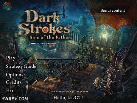 Dark Strokes: Sins Of The Fathers Collectors Edition