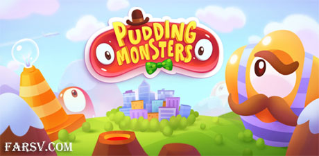 دانلود بازی فکری هیولای پودینگی Pudding Monsters HD v1.2.1
