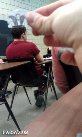 شوخی با همکلاسی ها