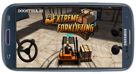 دانلود بازی فکری رانندگی با لیفتراک Extreme Fork Lifting