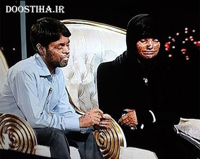 عکس بوسیدن عمار توسط احسان علیخانی