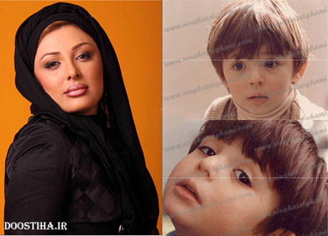 عکس کودکی نیوشا ضیغمی