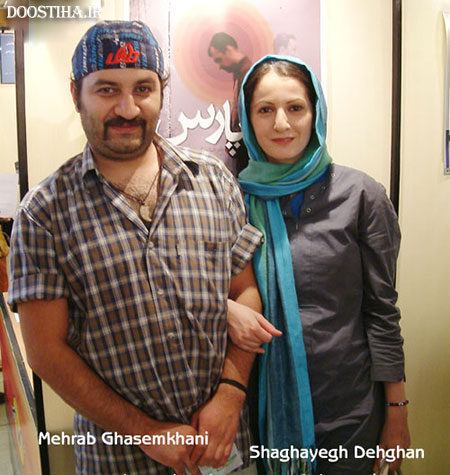 عکس شقایق دهقان و سگش