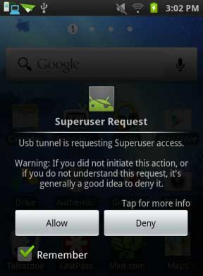 Android Reverse Tethering