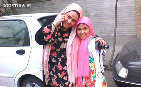 عکس بهاره رهنما و دخترش