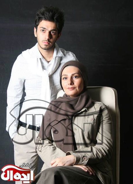 عکس جدید هنگامه قاضیانی و پسرش