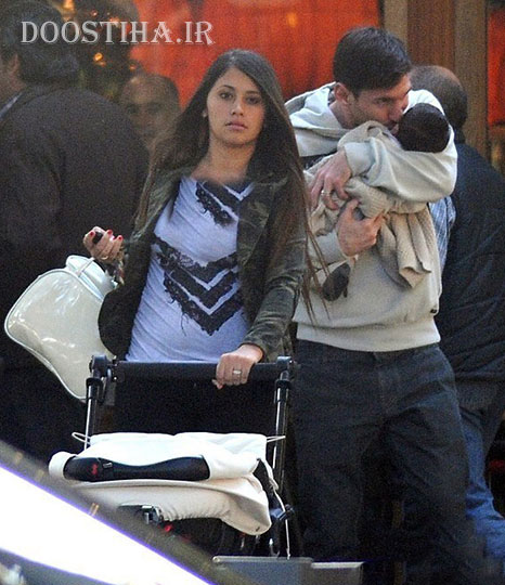 محسن قهرمانی در کنار لیونل مسی