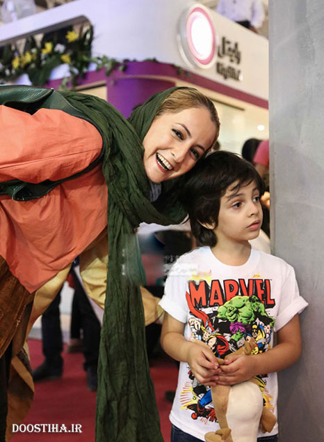 شقایق دهقان و پسرش