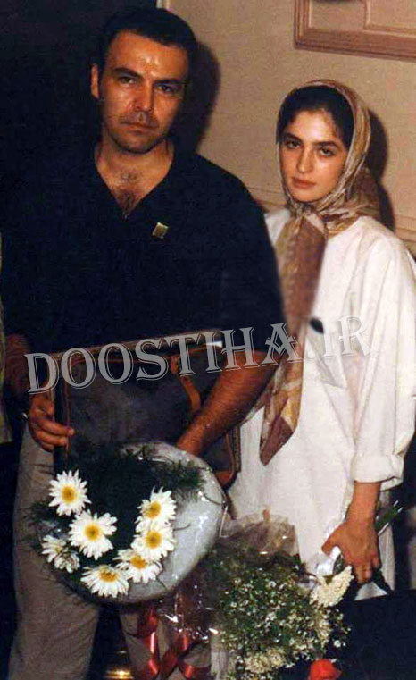 عکس فریبرز عرب نیا و عسل بدیعی