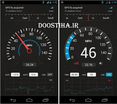 نرم افزار جالب برای سنجش سرعت شما SpeedView Pro 3.1.4 نرم افزار سرعت سنج پیشرفته اندروید SpeedView Pro 3.1.4