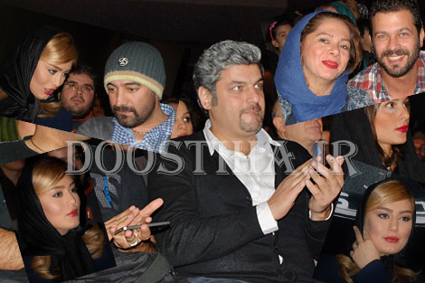 تیپ جدید سحر قریشی در افتتاحیه فیلم نازنین