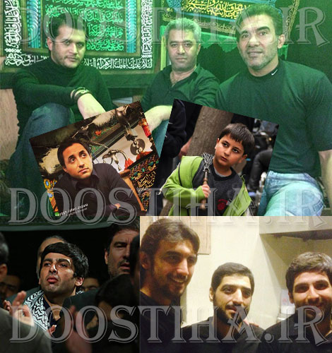 تصاویری از ازیگران معروف در محرم 92